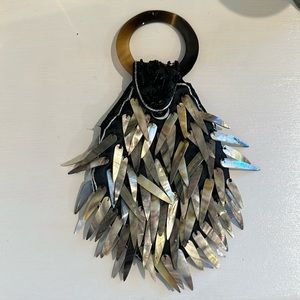 Mini Evening Bag - Horn, Beads, Shells